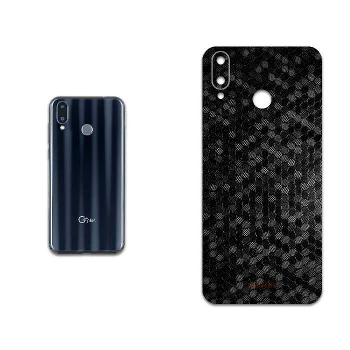 برچسب پوششی ماهوت مدل Honey-Comb-Circle مناسب برای گوشی موبایل جی پلاس Q10