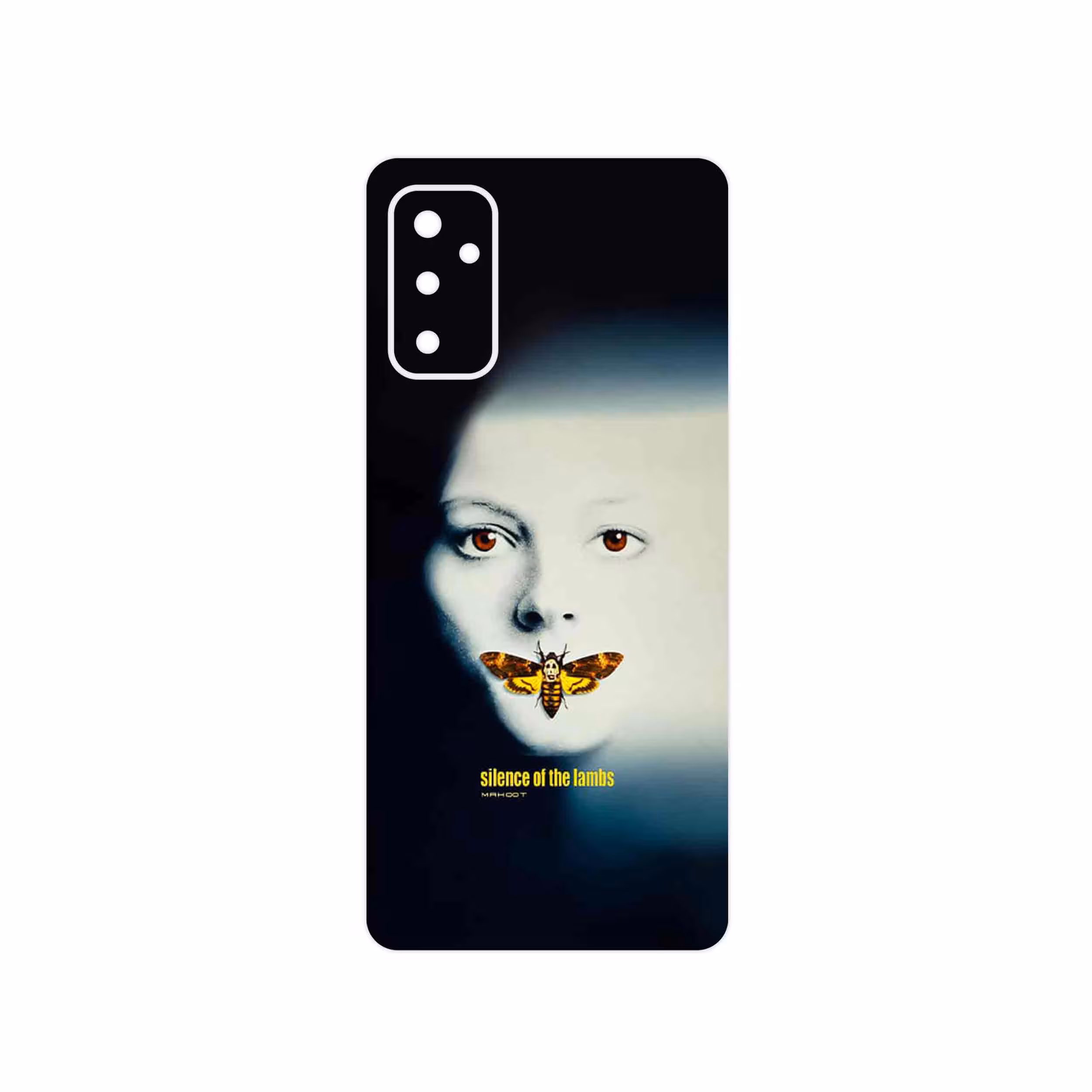 برچسب پوششی ماهوت مدل Silence of the Lambs مناسب برای گوشی موبایل سامسونگ Galaxy M52 5G