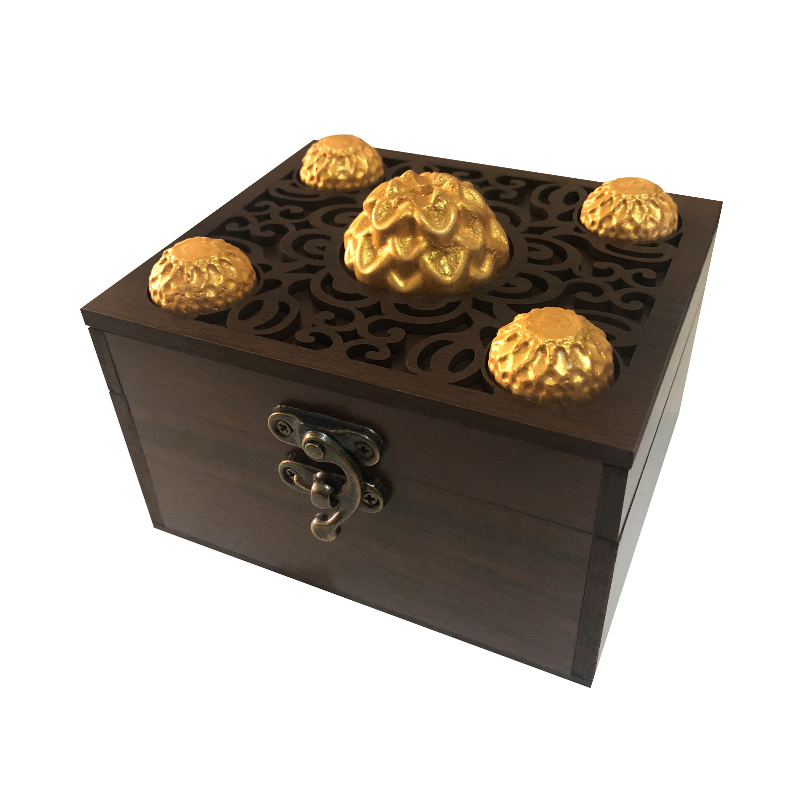 جعبه هدیه مدل چوبی کد E07