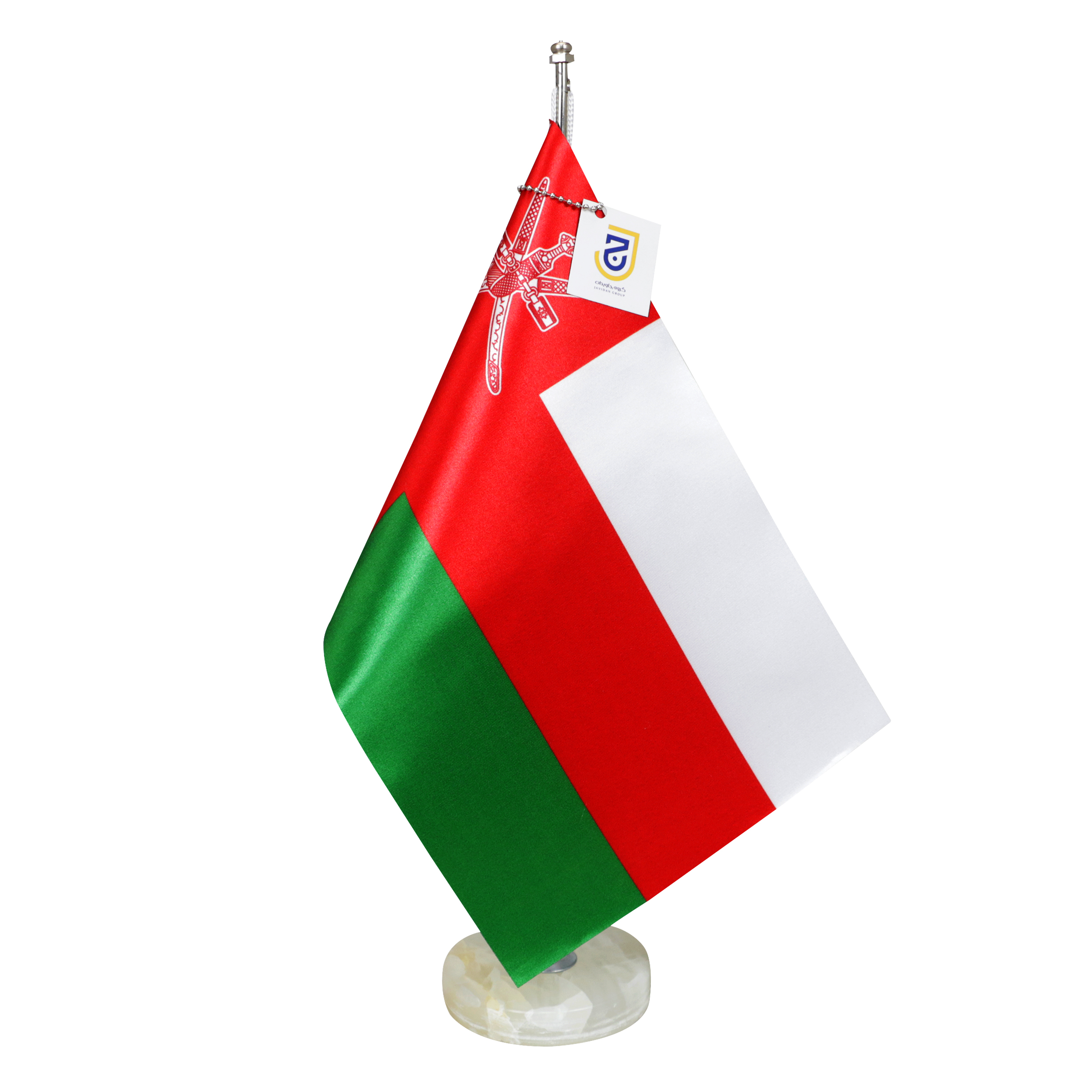 پرچم رومیزی جاویدان تندیس پرگاس مدل عمان کد 2