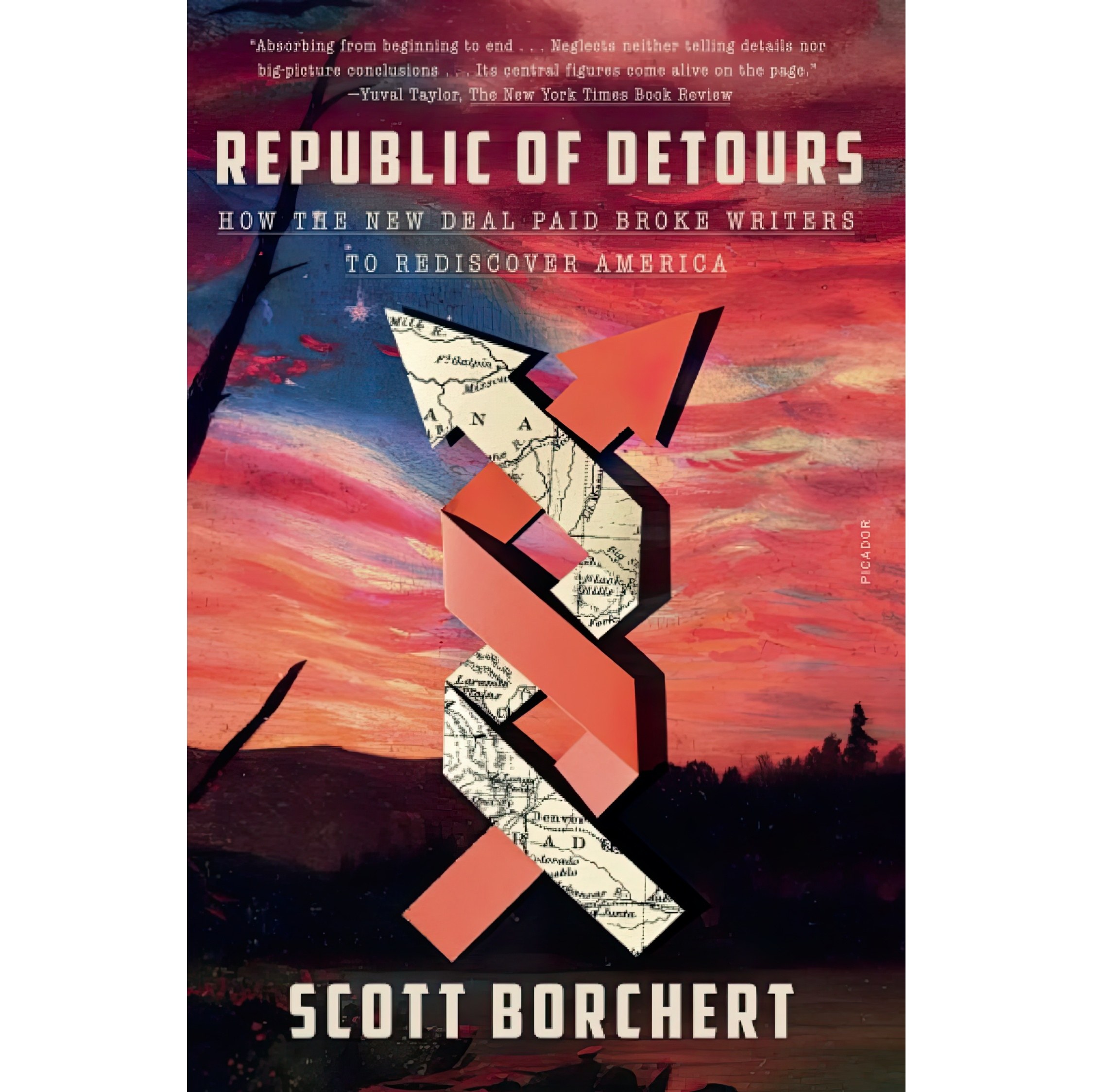 کتاب زبان اصلی Republic of Detours اثر Scott Borchert انتشارات تازه ها