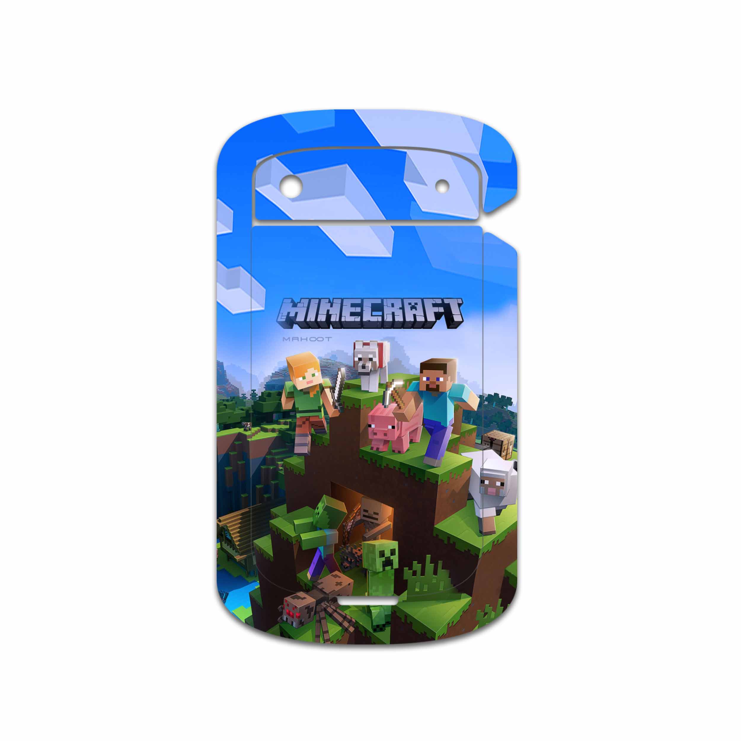 برچسب پوششی ماهوت مدل Minecraft-Game مناسب برای گوشی موبایل بلک بری Bold Touch 9900