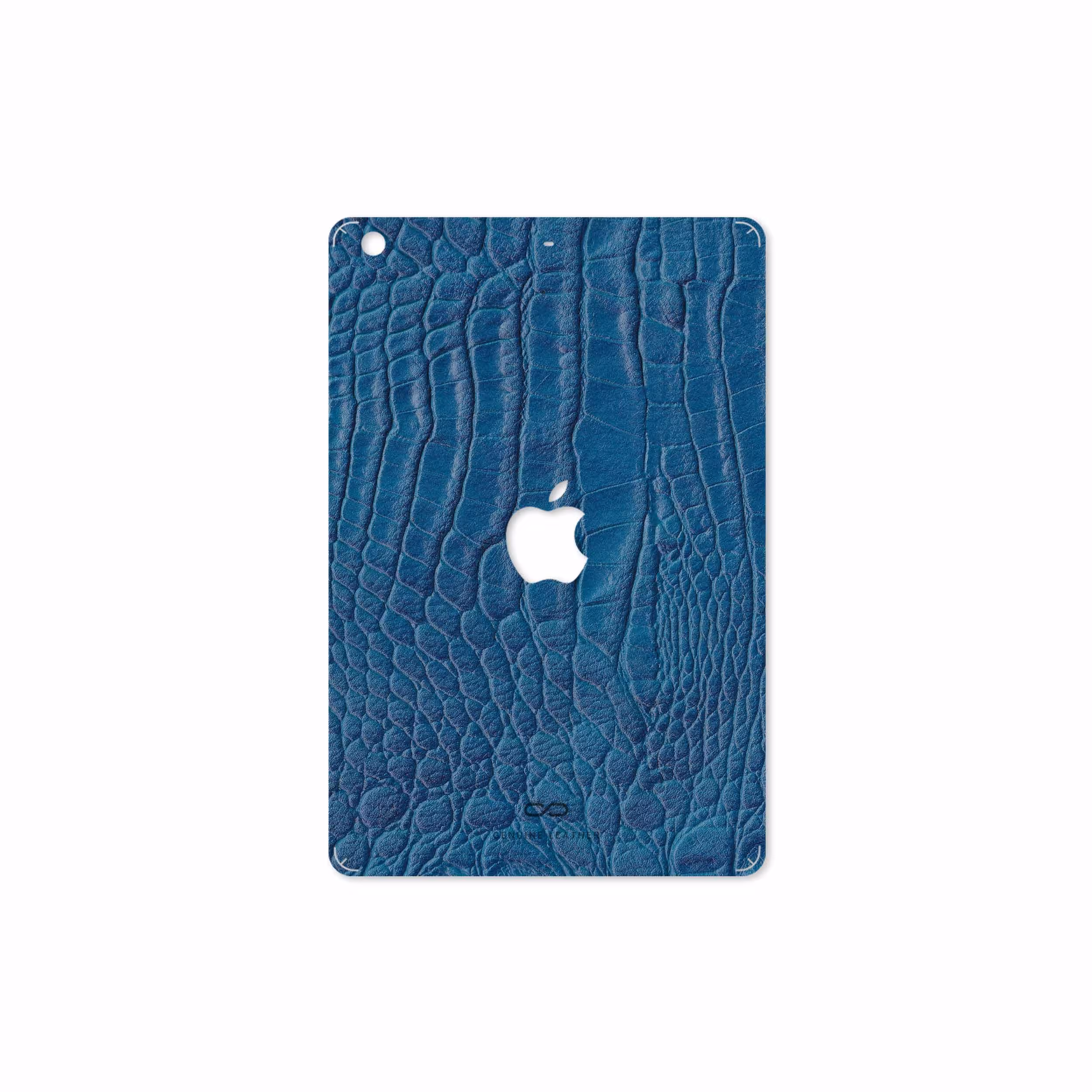 برچسب پوششی ماهوت مدل Blue-Crocodile-Leather مناسب برای تبلت اپل iPad mini 2 2013 A1489