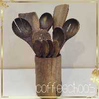 سرویس کفگیر و ملاقه چوبی ویژه جهیزیه