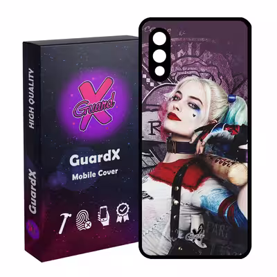 کاور گارد ایکس طرح Harley Quinn مدل Glass10235 مناسب برای گوشی موبایل سامسونگ Galaxy A02 / M02