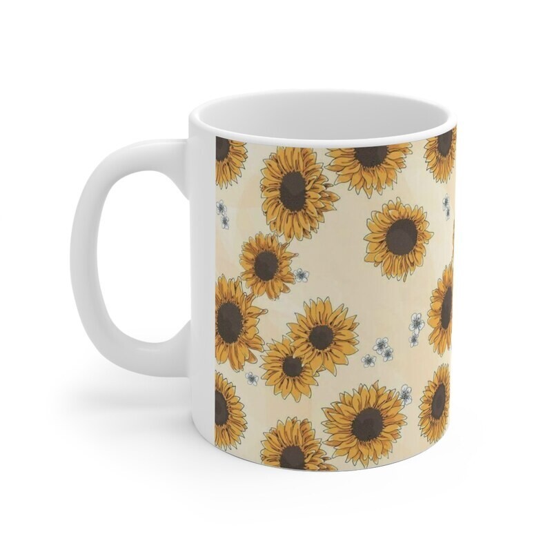 ماگ طرح گل Flower مدل NM1261