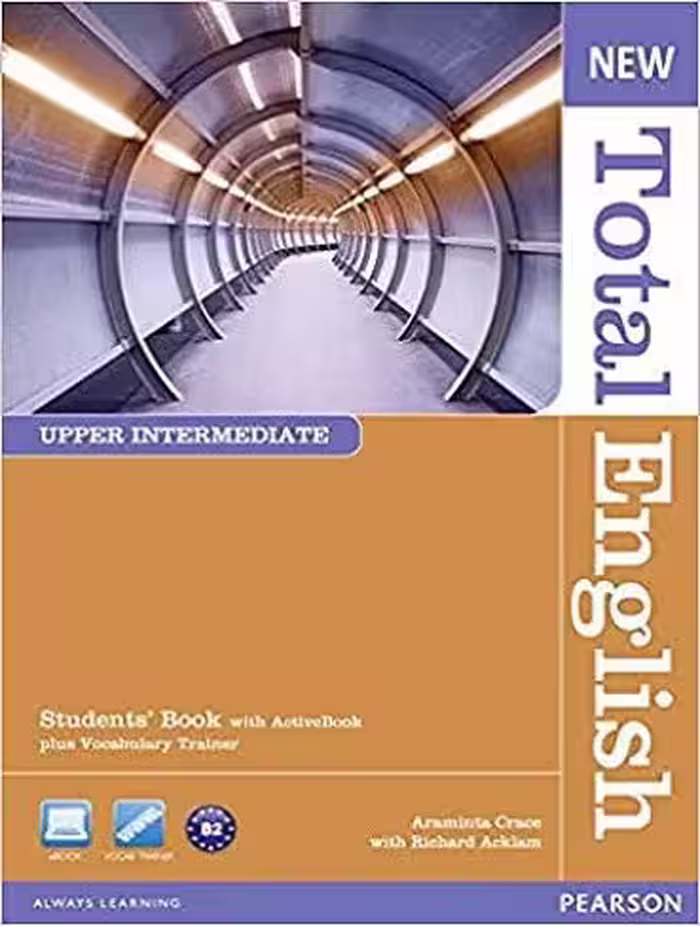 New Total English Upper-Intermediate WB CD کتاب نیو توتال آپر اینترمدییت
