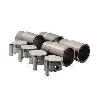 پیستون 206 تیپ 2 و TU3 با بوش و گژنپین مورد استفاده در خط تولید IPNC