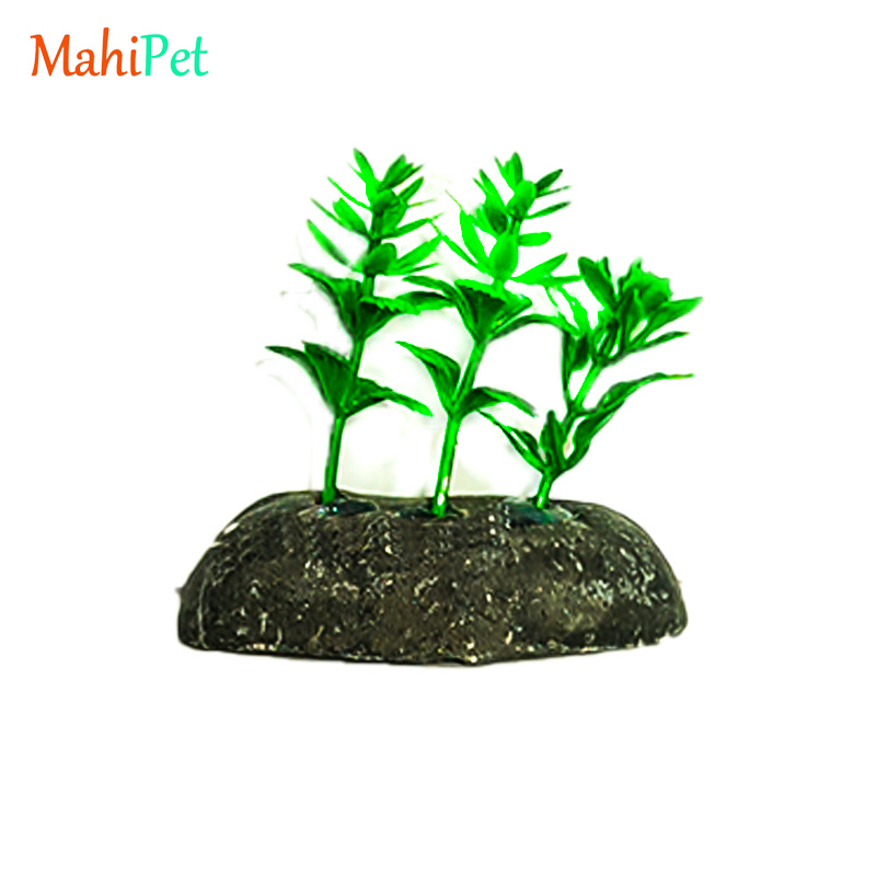 گیاه مصنوعی آکواریوم کد 110 مدل برگ سبز