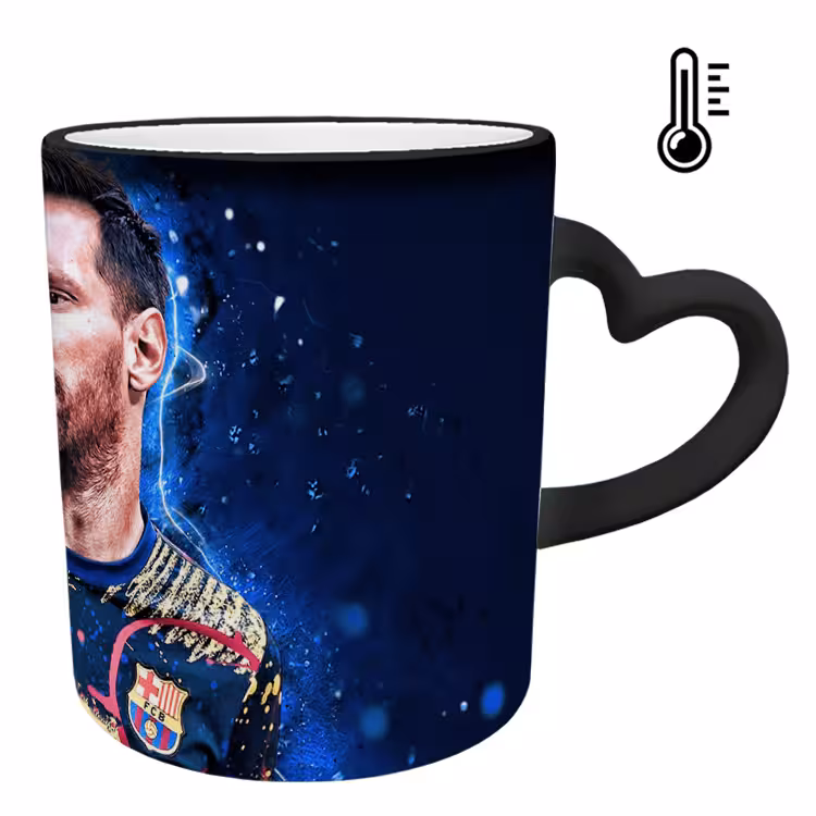 ماگ حرارتی مدل دسته قلبی طرح مسی کد 52