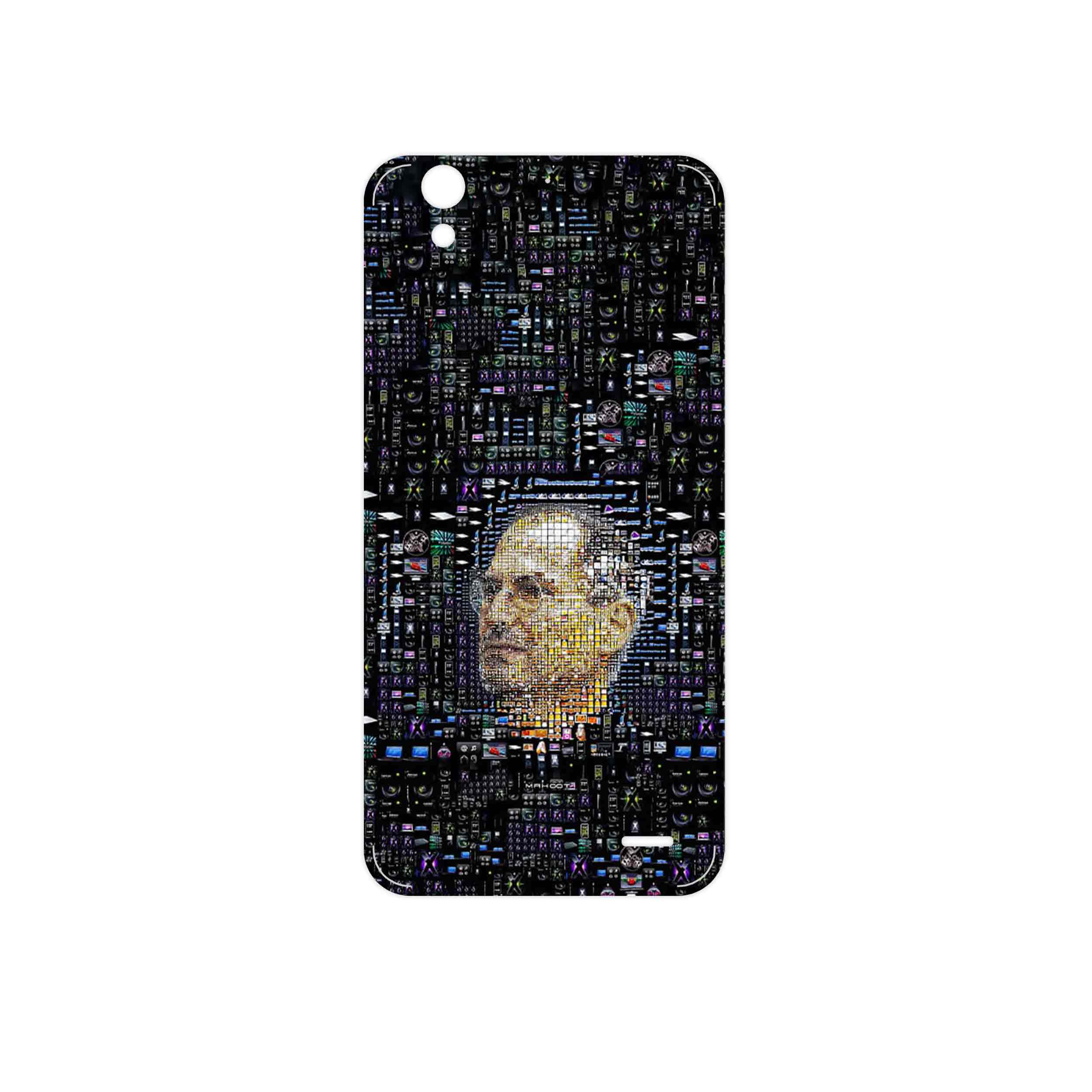 برچسب پوششی ماهوت مدل 2 Collage of Steve Jobs مناسب برای گوشی موبایل هوآوی Ascend G630