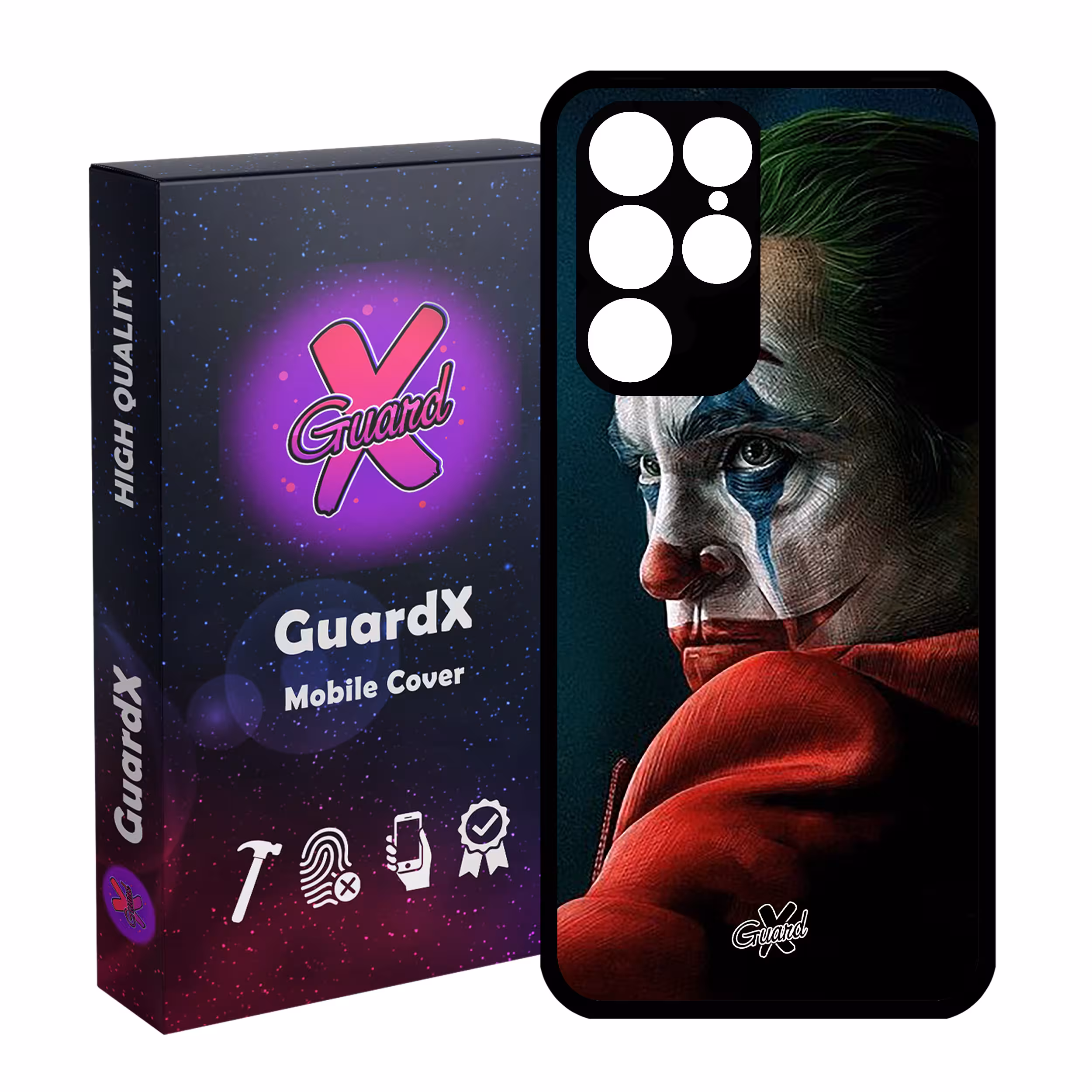 کاور گارد ایکس طرح Joker مدل Glass10121 مناسب برای گوشی موبایل سامسونگ Galaxy S22 Ultra