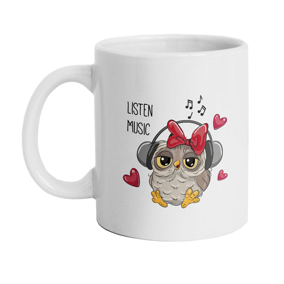 ماگ طرح جغد مدل M2069