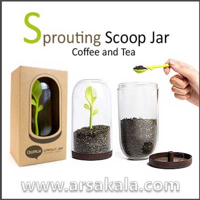 ظرف چای و قهوه طرح جوانه