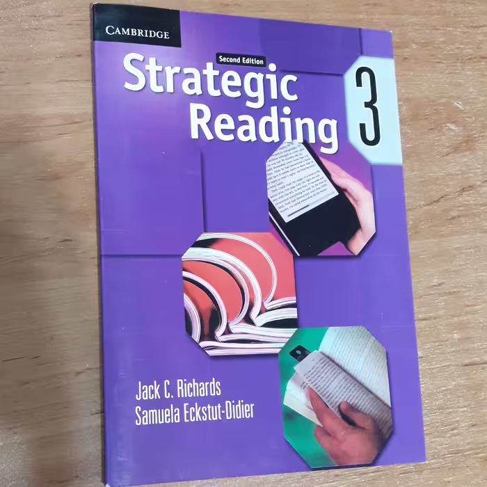 کتاب زبان استراتژیک ریدینگ Strategic Reading 3 ویرایش 2 برای تقویت مهارت خواندن