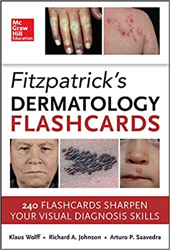 Fitzpatricks Dermatology Flash Cards - کتاب پزشکی بهار