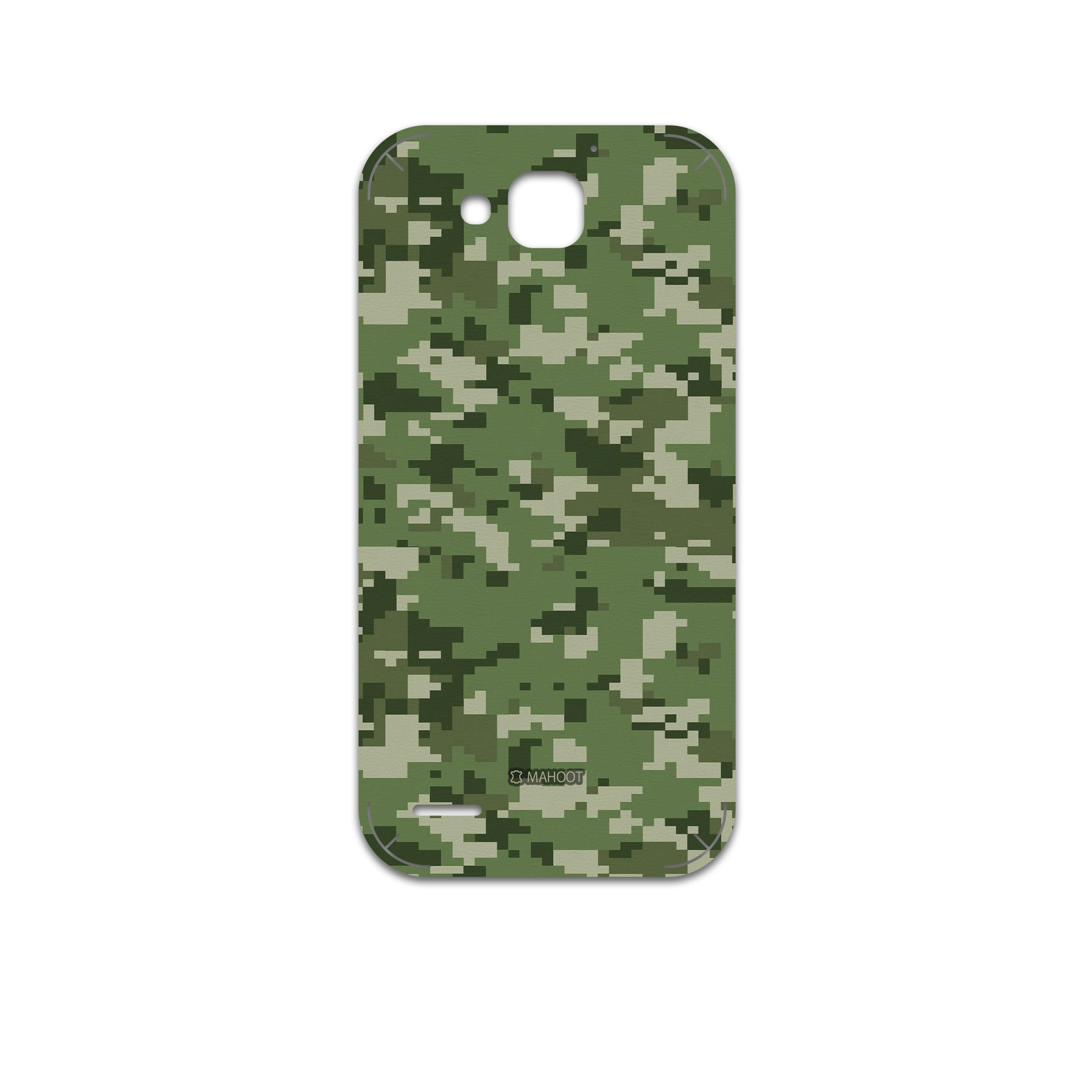 برچسب پوششی ماهوت مدل Army-Green-Pixel مناسب برای گوشی موبایل آنر 3X G750
