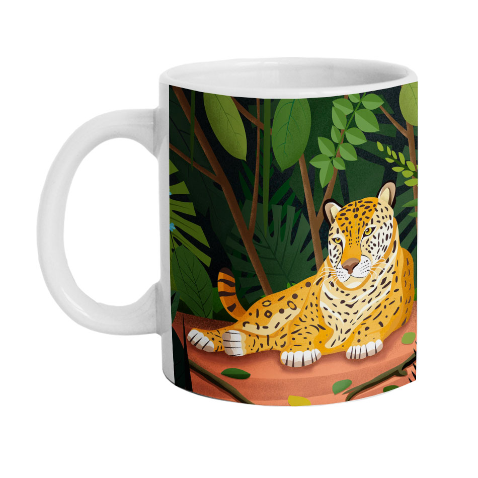 ماگ دارلی طرح ببر مدل MG2385