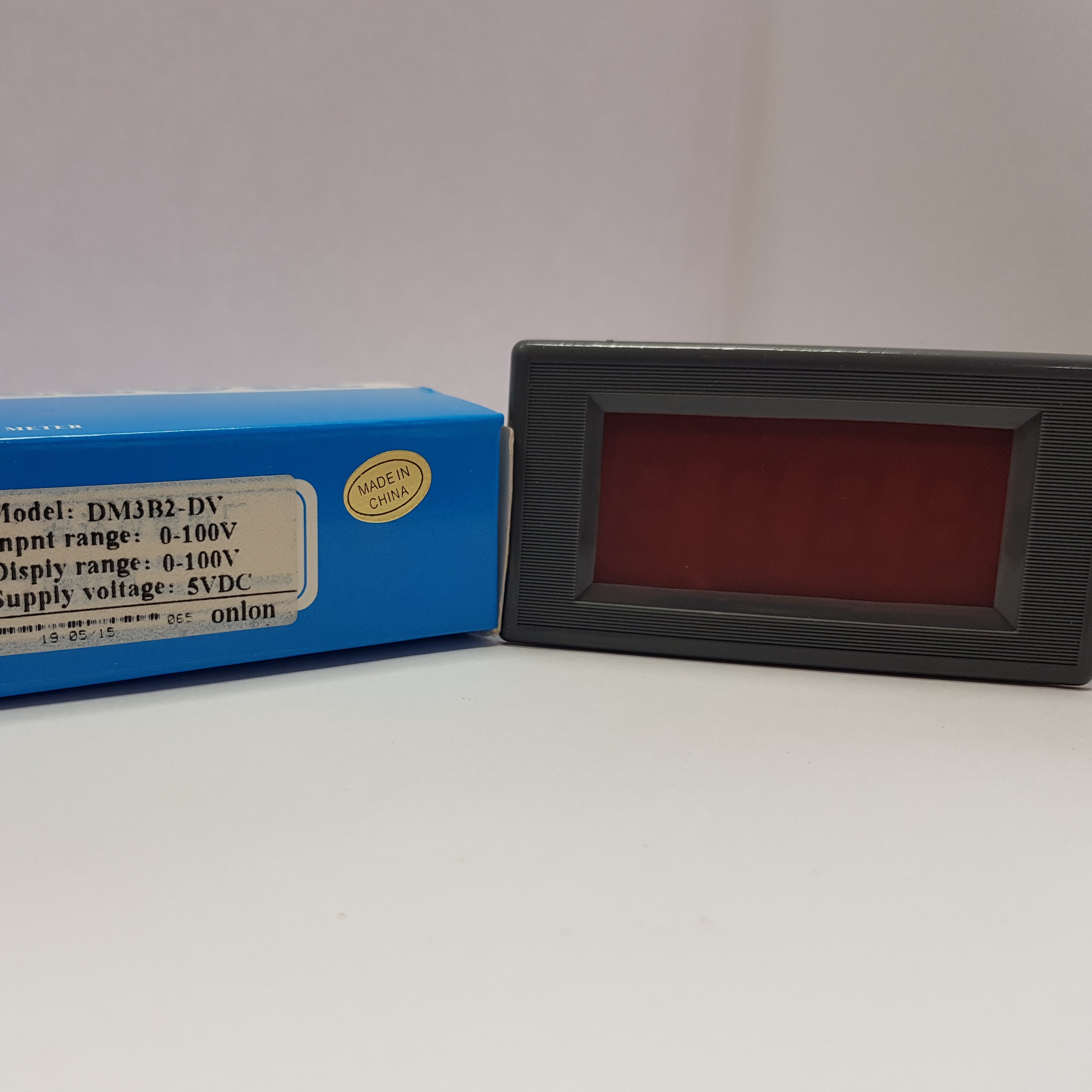 ولت متر تابلویی DC 100V 