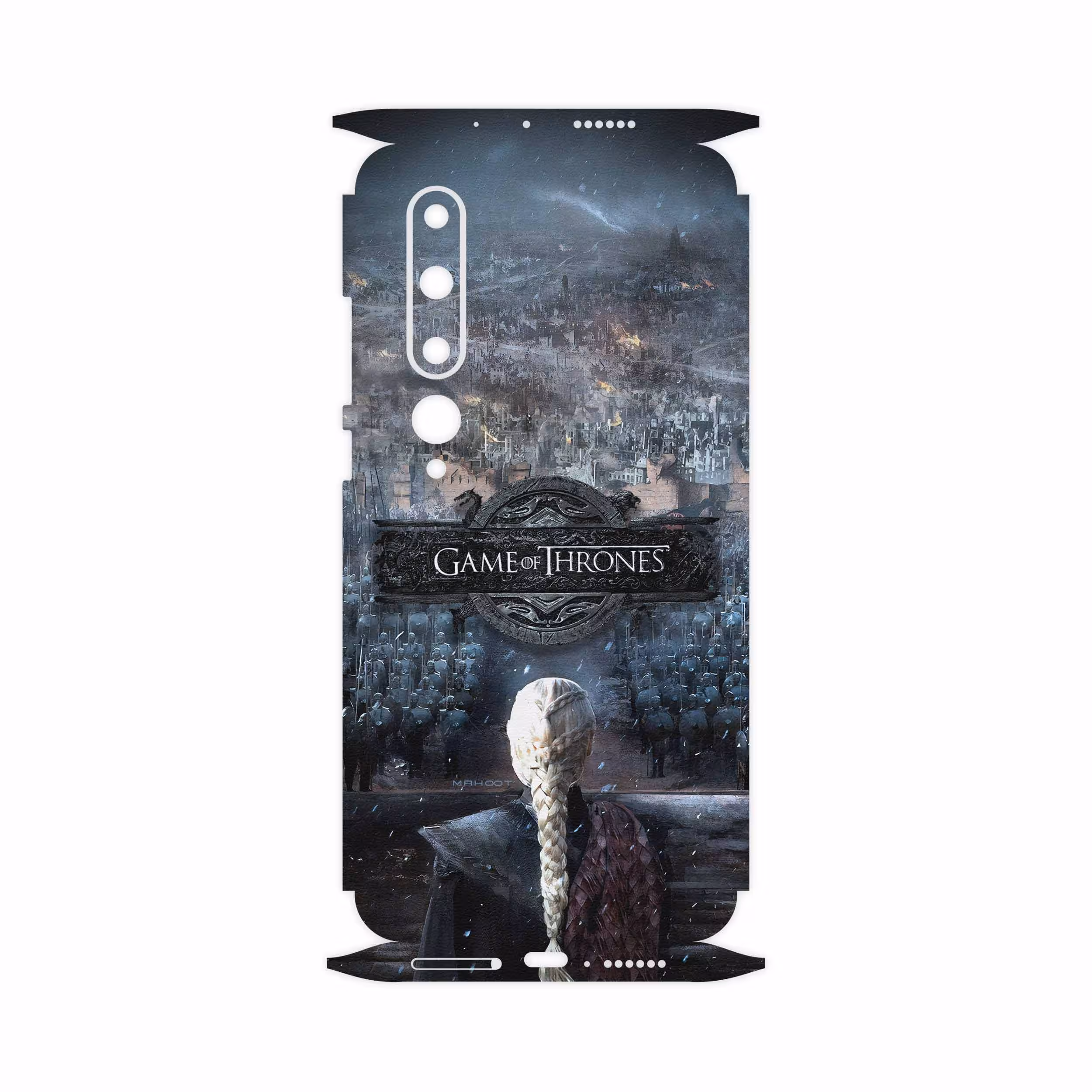 برچسب پوششی ماهوت مدل Game of Thrones-FullSkin مناسب برای گوشی موبایل شیائومی Mi 10 5G