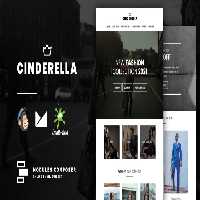 دانلود قالب HTML ایمیل Cinderella