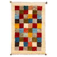 گبه دستباف ذرع و نیم سی پرشیا کد 122230