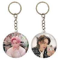 جاکلیدی خندالو مدل هیونجین و فلیکس گروه استری کیدز Stary Kids کد 1689516899 مجموعه 2 عددی