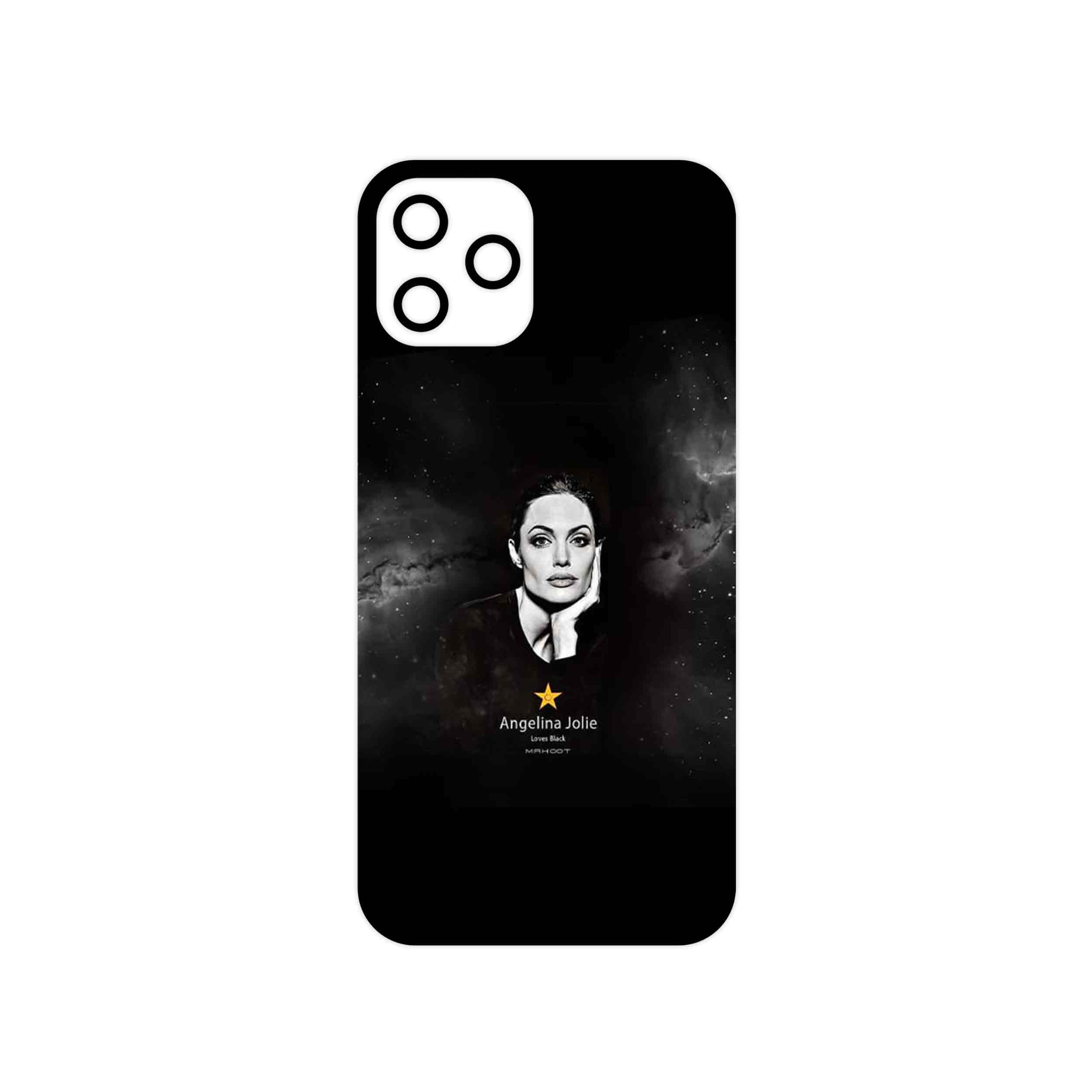برچسب پوششی ماهوت مدل Angelina Jolie مناسب برای گوشی موبایل اپل iPhone 12 Pro
