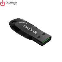 فلش مموری USB3.2 Gen1 سن دیسک مدل ULTRA SHIFT CZ410 ظرفیت 128 گیگابایت