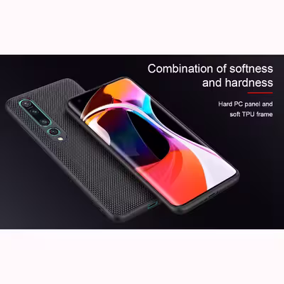 کاور آیرون من مدل Textured مناسب برای گوشی موبایل شیایومی Mi 10