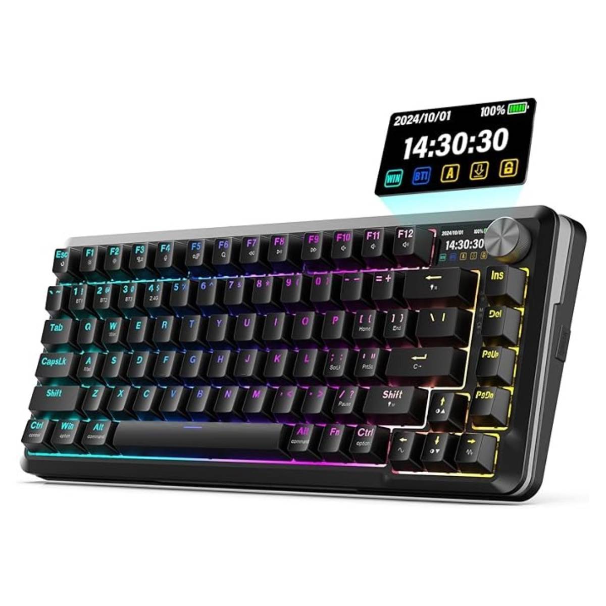 خرید کیبورد Redragon K708 Flekact Pro RGB Wireless با بهترین قیمت