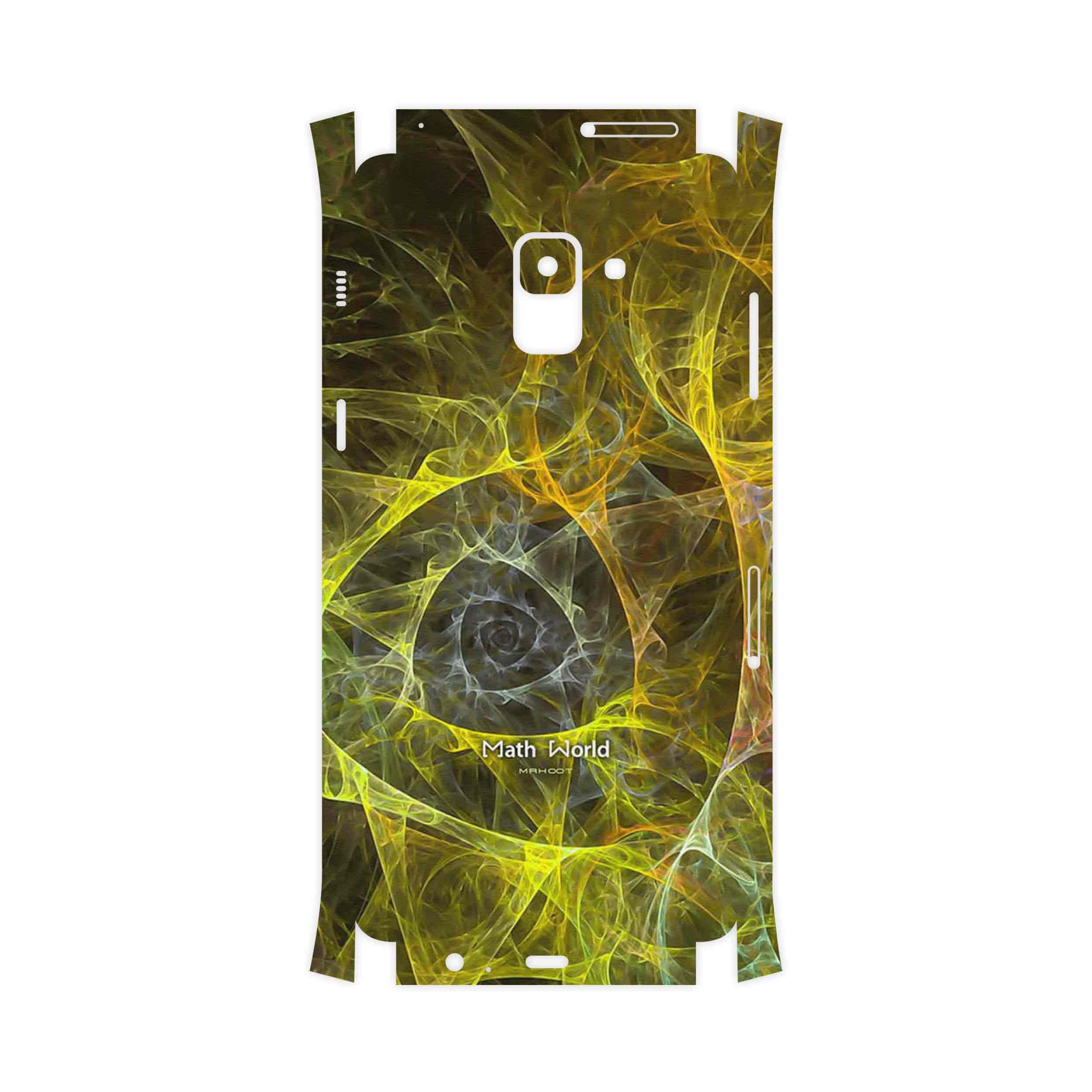 برچسب پوششی ماهوت مدل Mathematical Geometric Shape 6-FullSkin مناسب برای گوشی موبایل سامسونگ Galaxy A8 Plus 2018