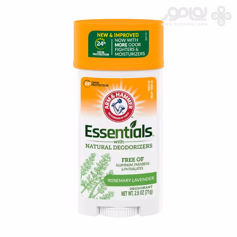 استیک ضد تعریق ژله ای آرم اند همر ESSENTIALS رایحه ROSEMARY LAVENDER