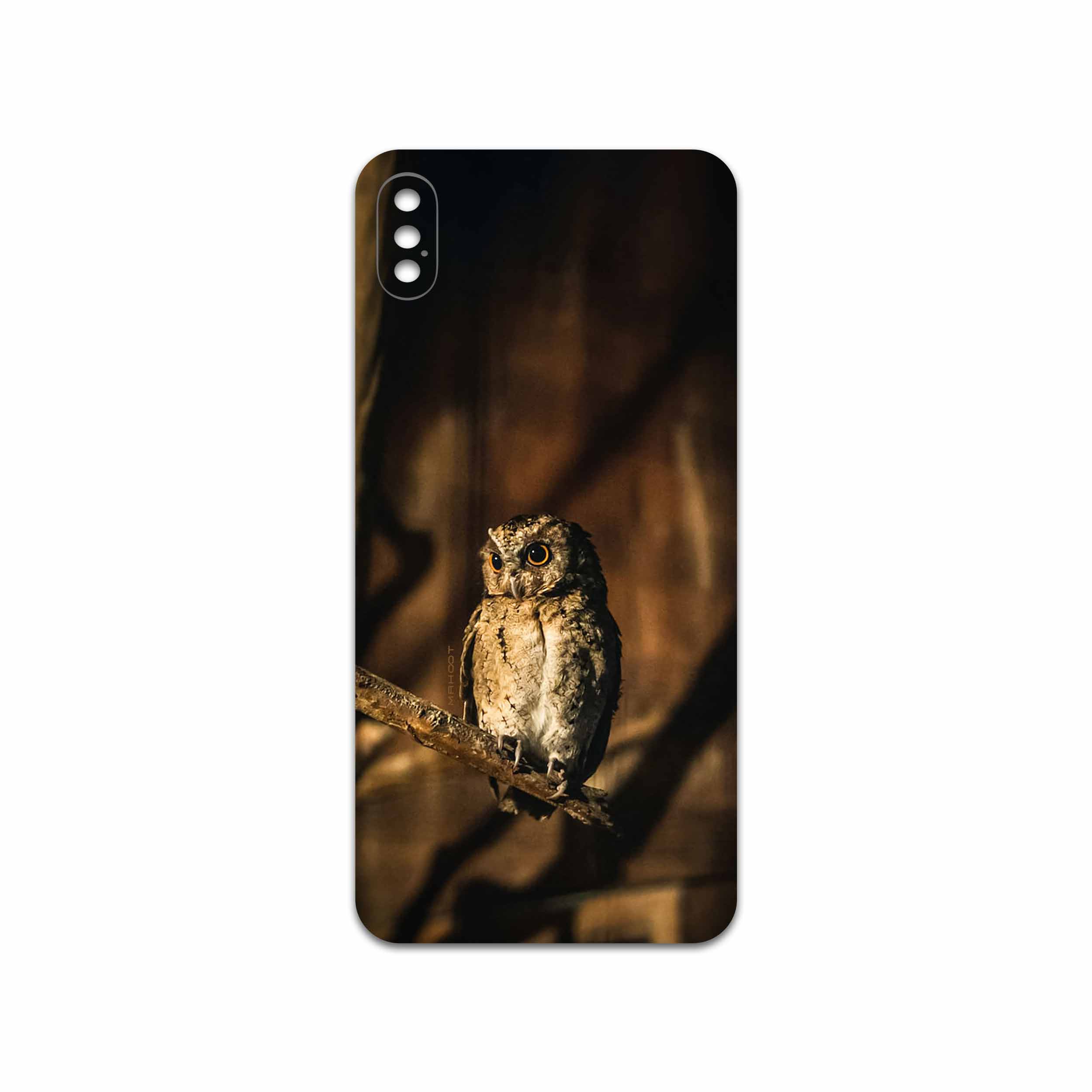برچسب پوششی ماهوت مدل Owl مناسب برای گوشی موبایل اپل iPhone XS Max