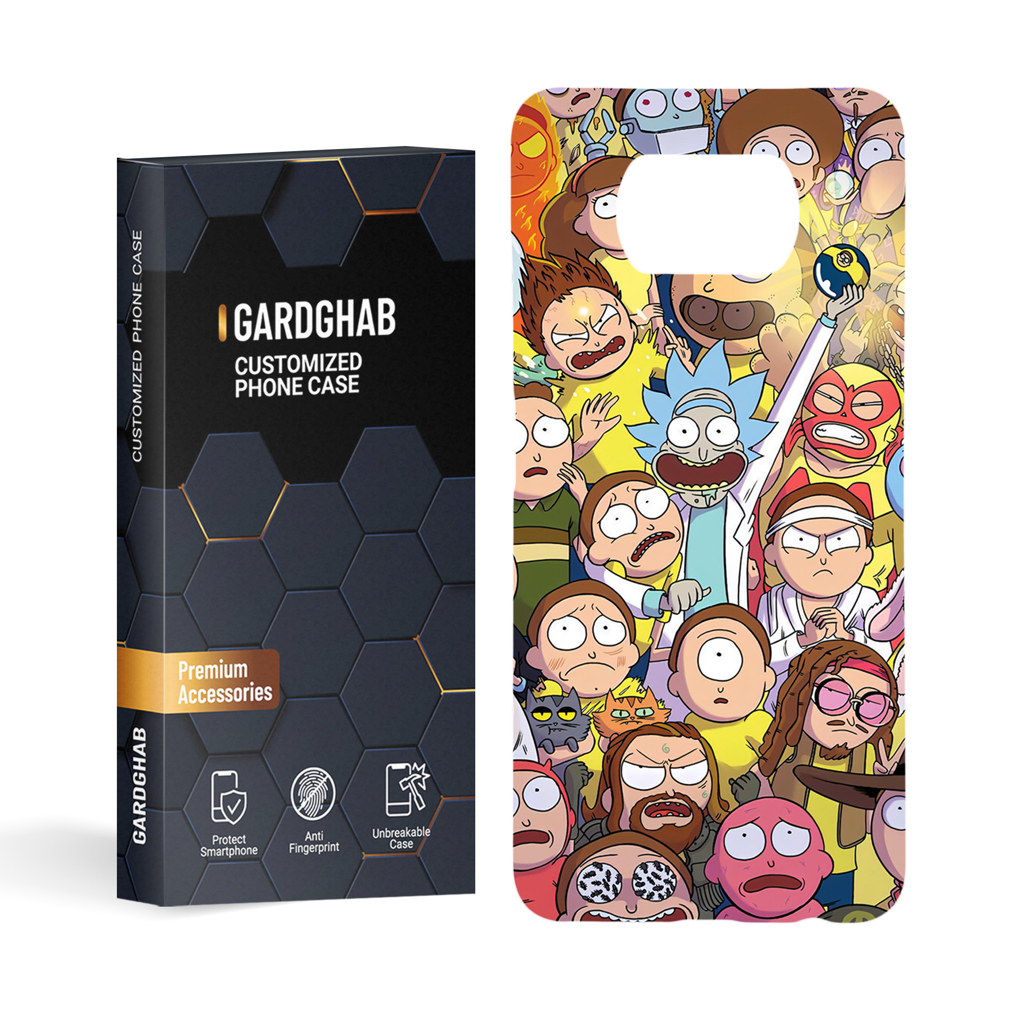 کاور گارد قاب مدل پسرانه مناسب برای گوشی موبایل شیائومی Redmi poco x3\ x3 pro\ x3 nfc