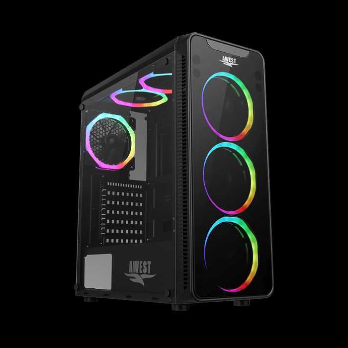 مشخصات ، قیمت و خرید کیس گیمینگ اوست مدل Awest GT-AV05-BG