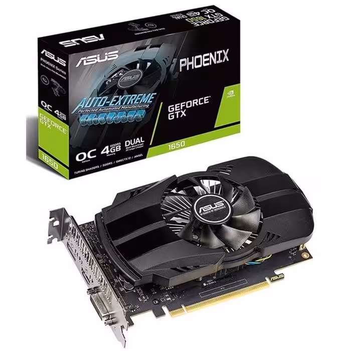 کارت گرافیک ایسوس PH GTX 1650 O4G