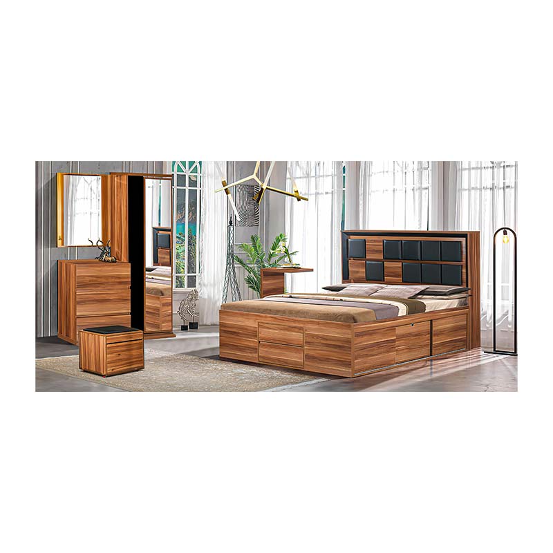 ست تخت خواب و میز آرایش سامیار