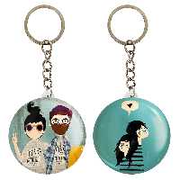 جاکلیدی خندالو مدل عاشقانه کد 18561861 مجموعه 2 عددی