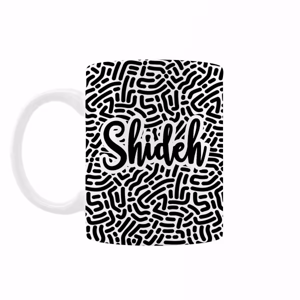 ماگ رژارت مدل اسم شیده