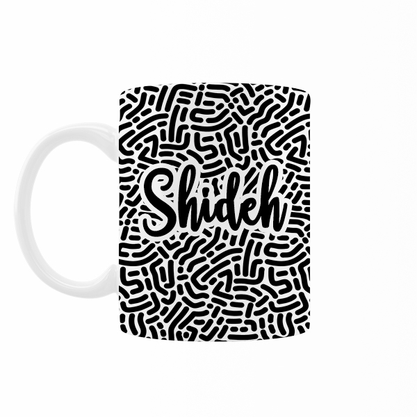 ماگ رژارت مدل اسم شیده