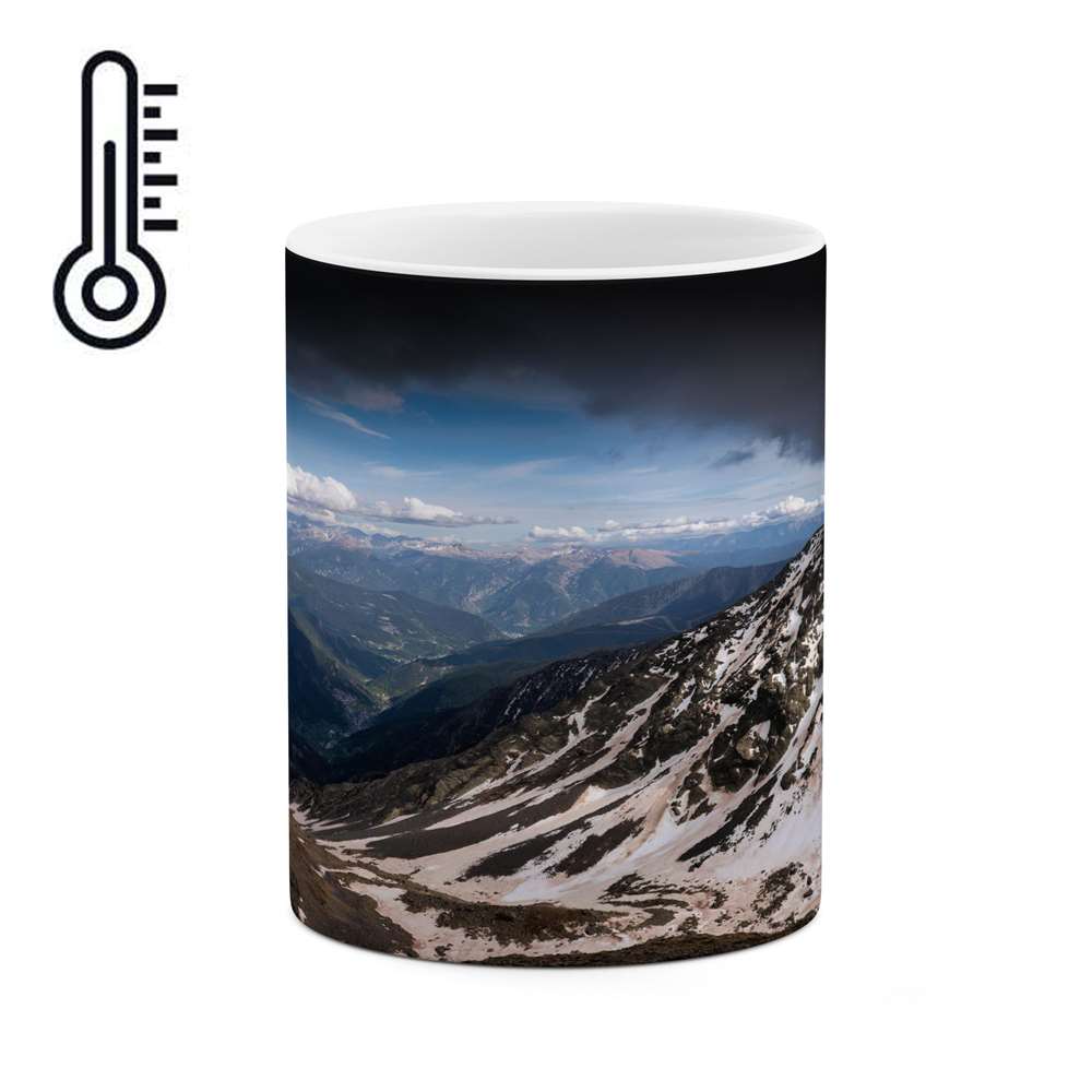 ماگ حرارتی کاکتی طرح منظره مدل mgh13116