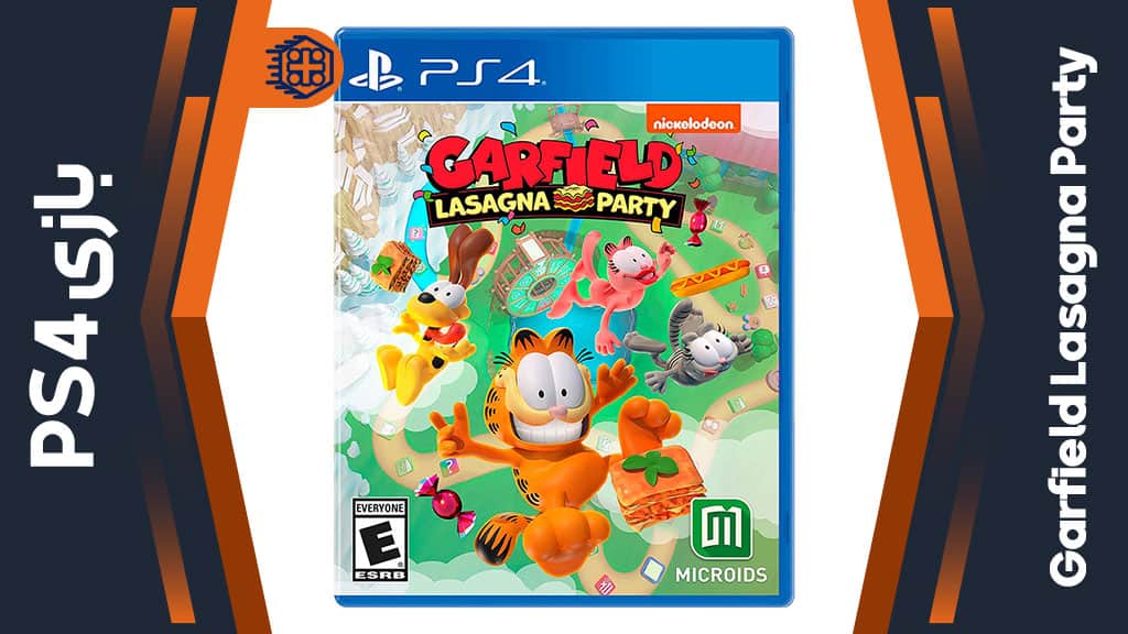 دیسک بازی Garfield Lasagna Party – مخصوص PS4
