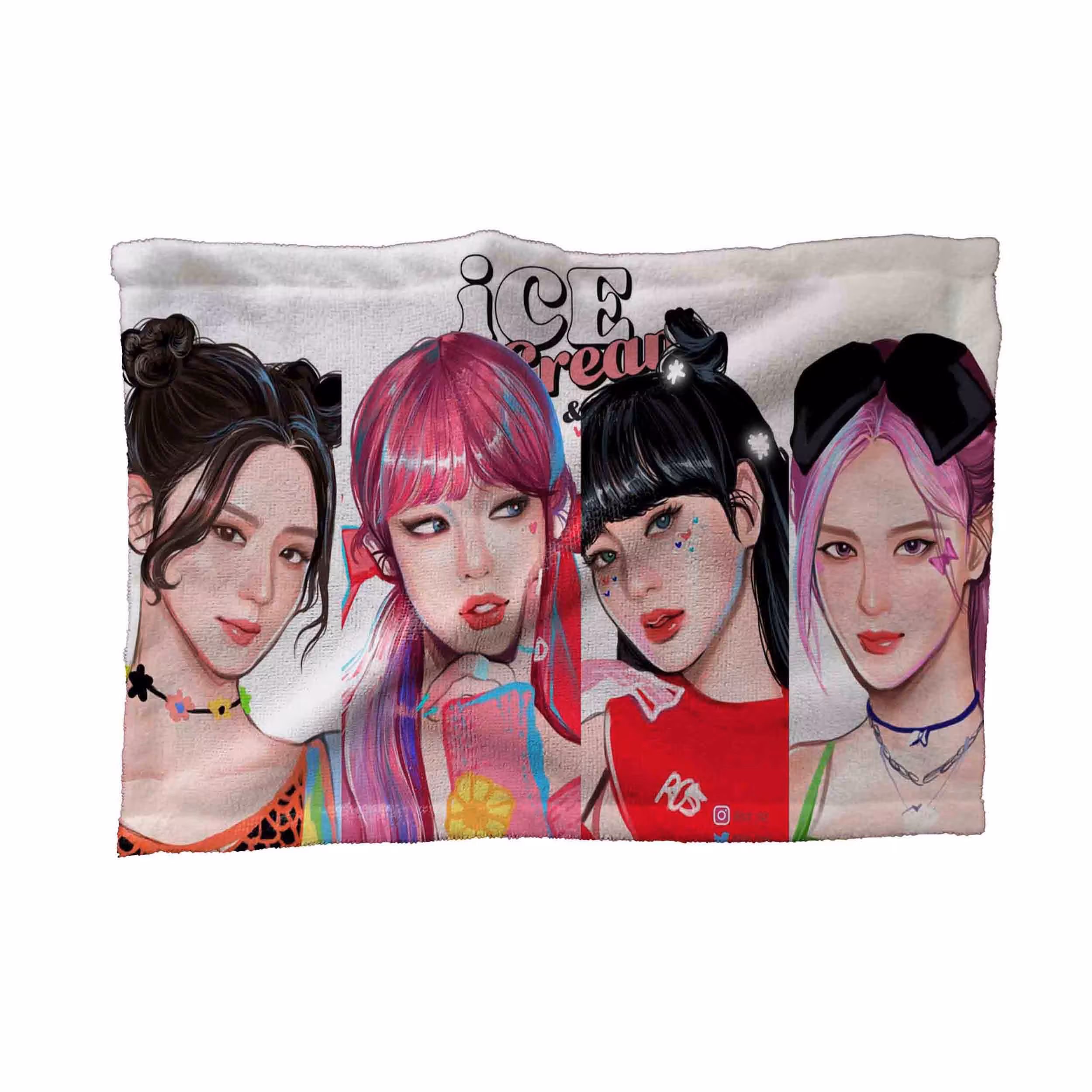 حوله مدل بلک پینک کد TW019 سایز 30x40 سانتی متر
