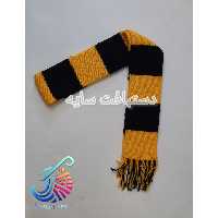 شال گردن هری پاتر( هاپلباف) دستبافت 