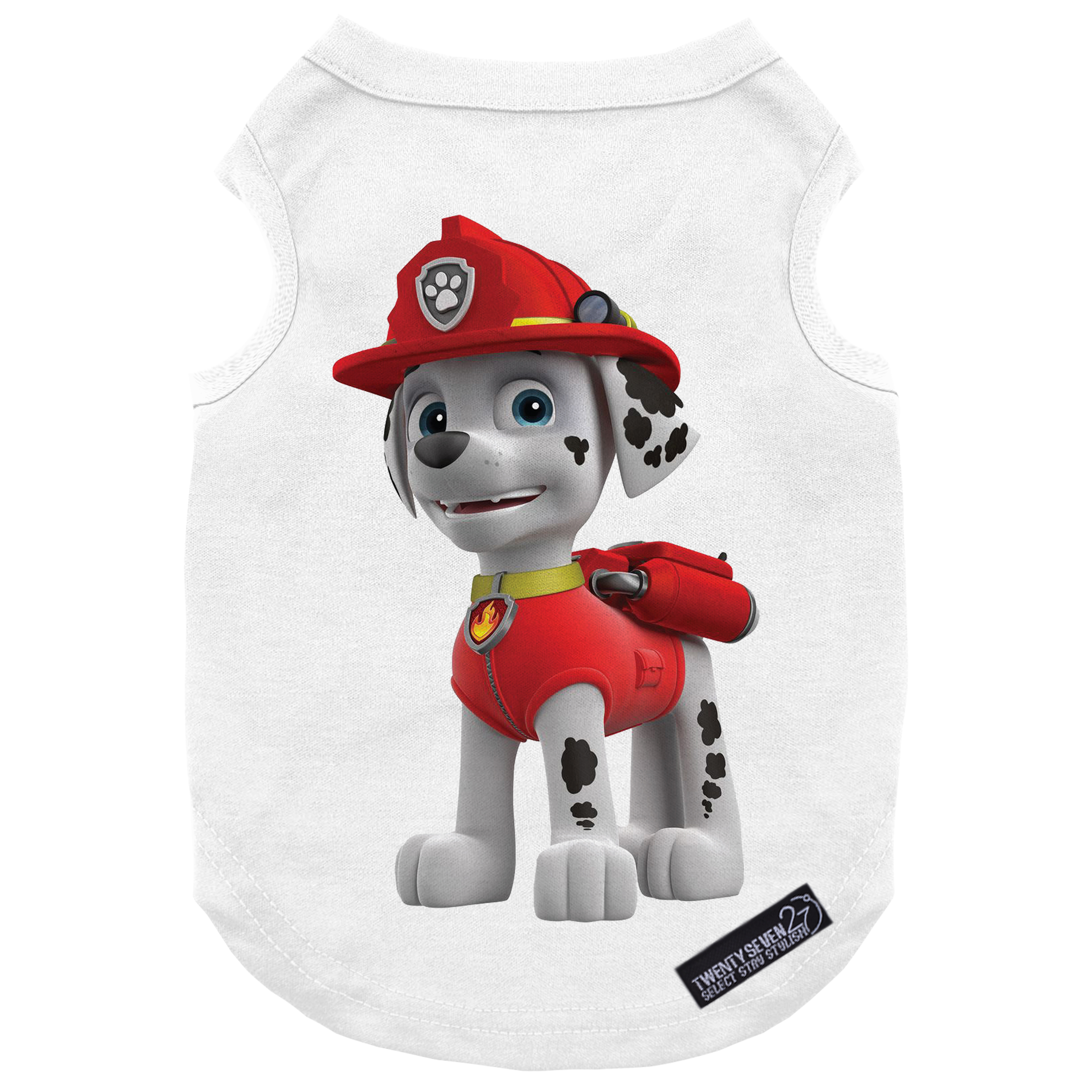 لباس سگ و گربه 27 طرح Fireman Dog کد MH248 سایز L