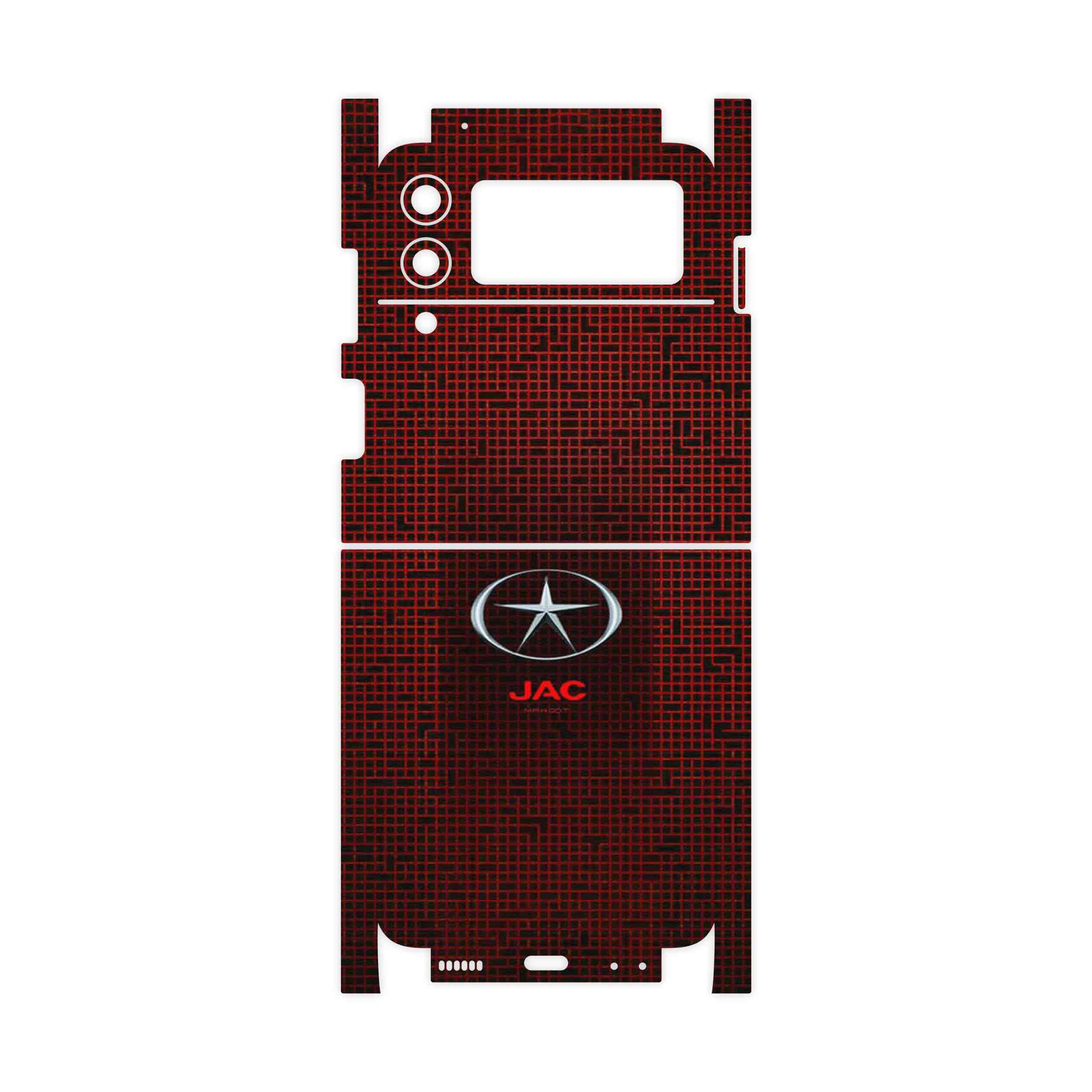 برچسب پوششی ماهوت مدل JAC-FullSkin مناسب برای گوشی موبایل سامسونگ Galaxy Z Flip3 5G