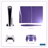 برچسب کنسول و دسته بازی PS5 ماهوت مدل Matte-BlueBerry