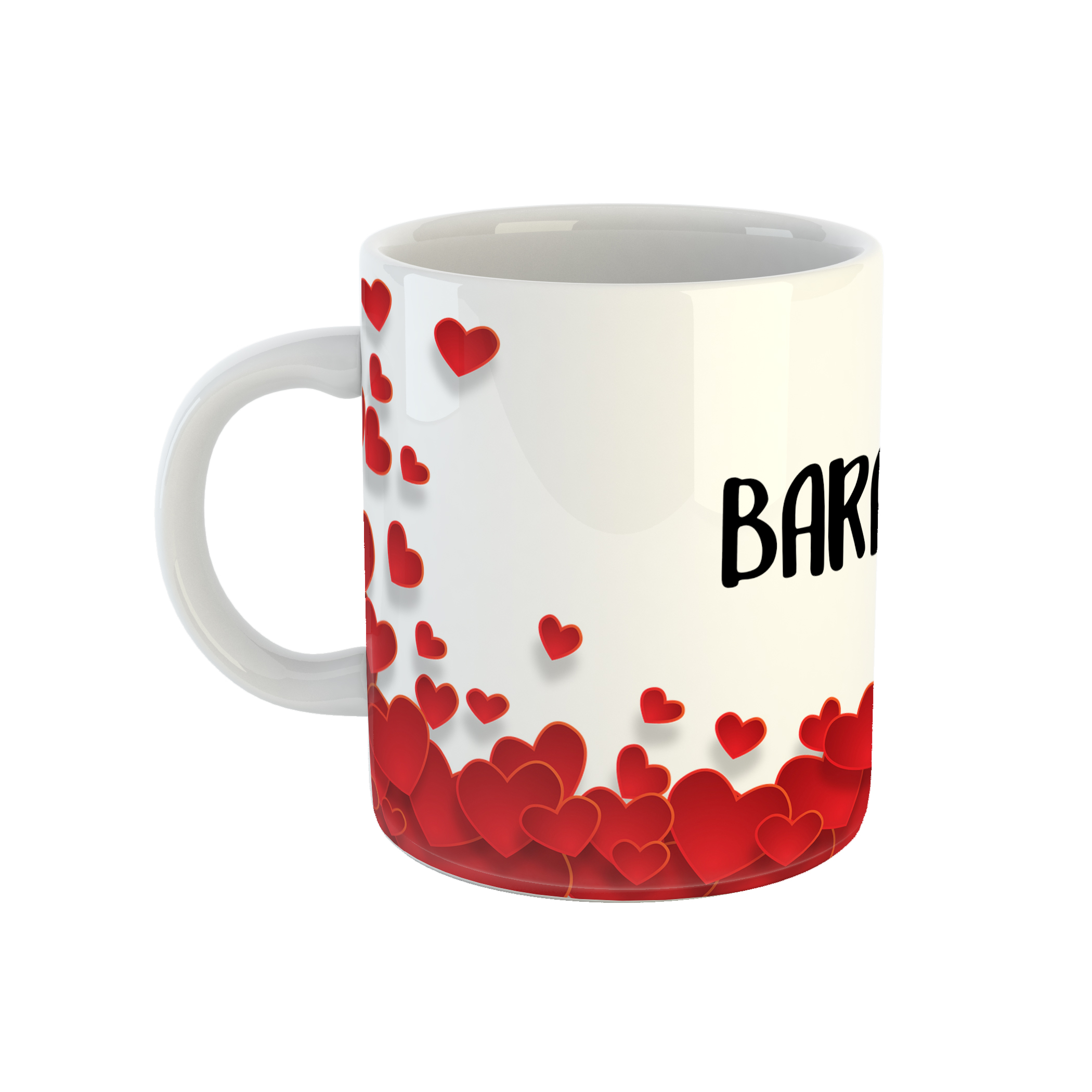 ماگ طرح قلب مدل باران