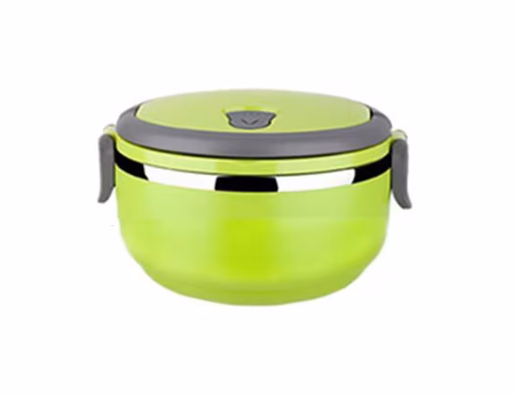 ظرف غذا کودک دوجداره یک طبقه (لانچ باکس)